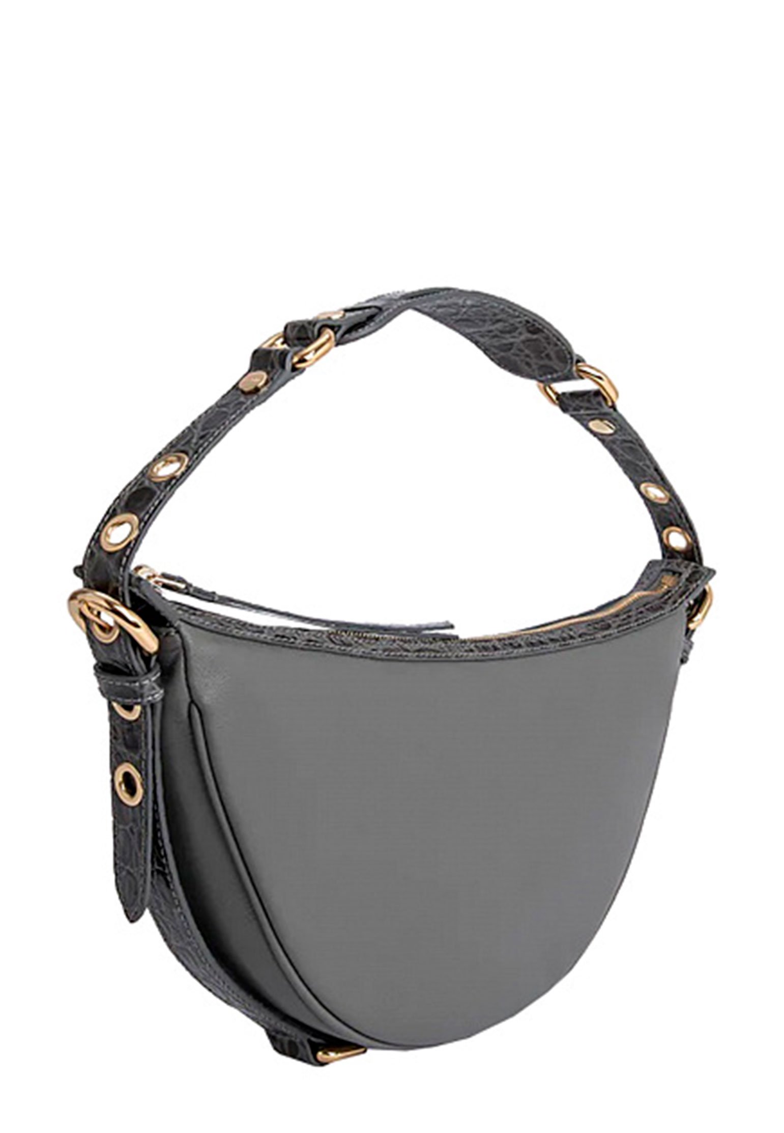 Shoulder Bag BY FAR Color: grey (Code: 1141) in online store Allure