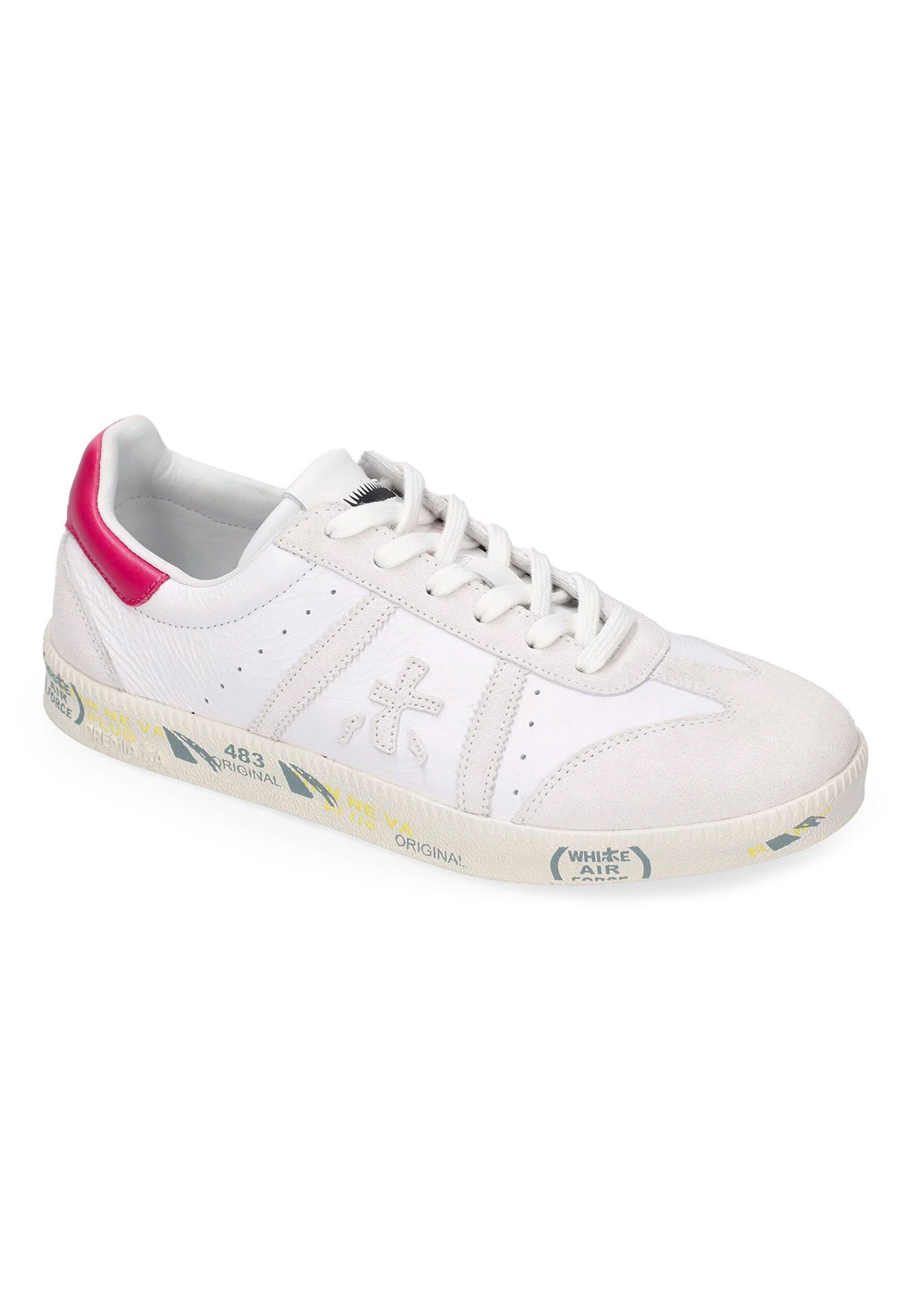 Sneakers PREMIATA Color: white (Code: 4176) in online store Allure