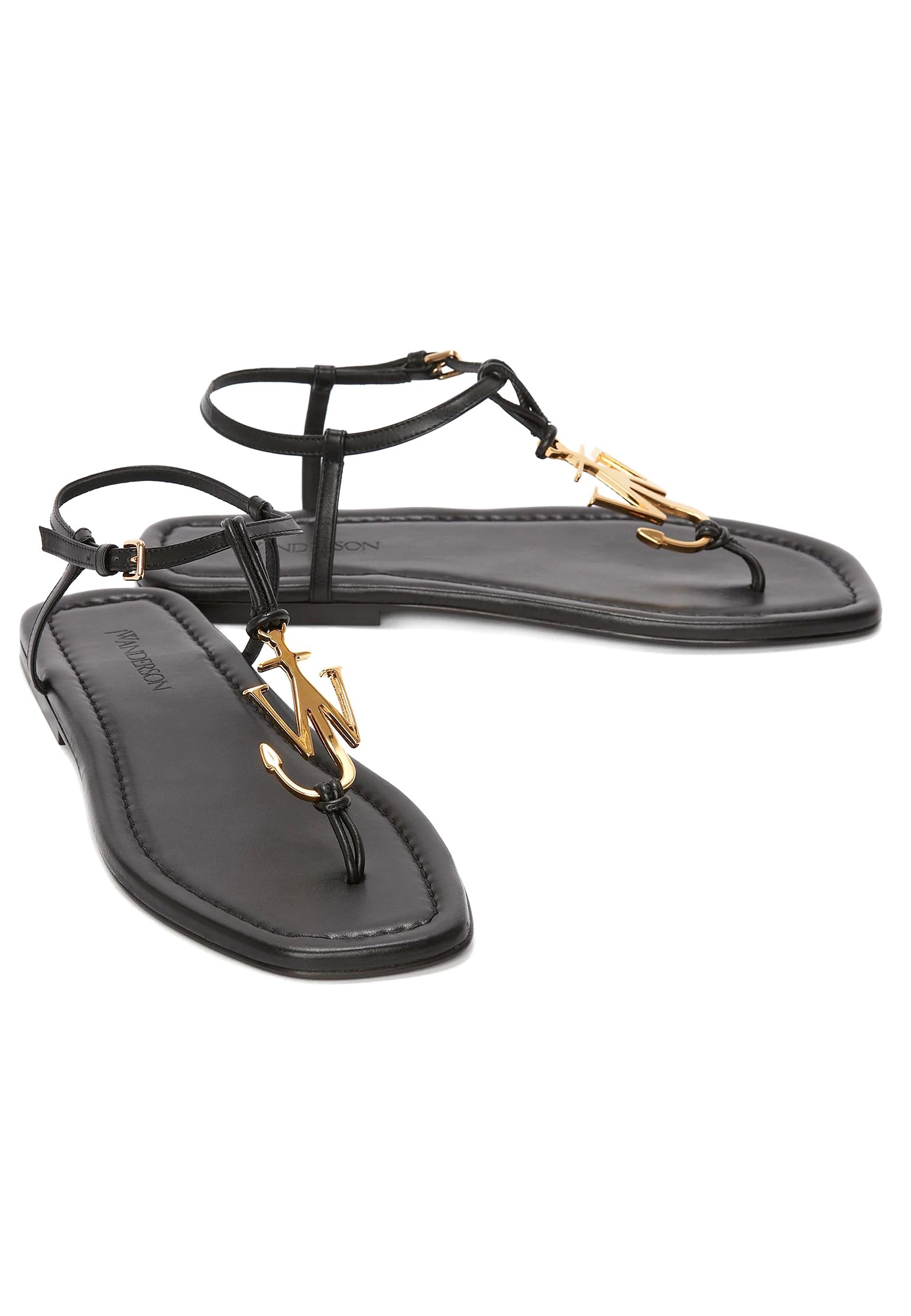Sandals J.W. ANDERSON Color: black (Code: 735) in online store Allure