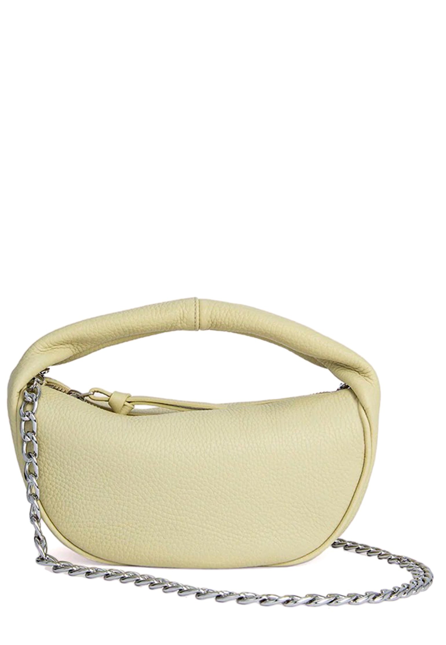 Shoulder Bag BY FAR Color: olive (Code: 599) in online store Allure