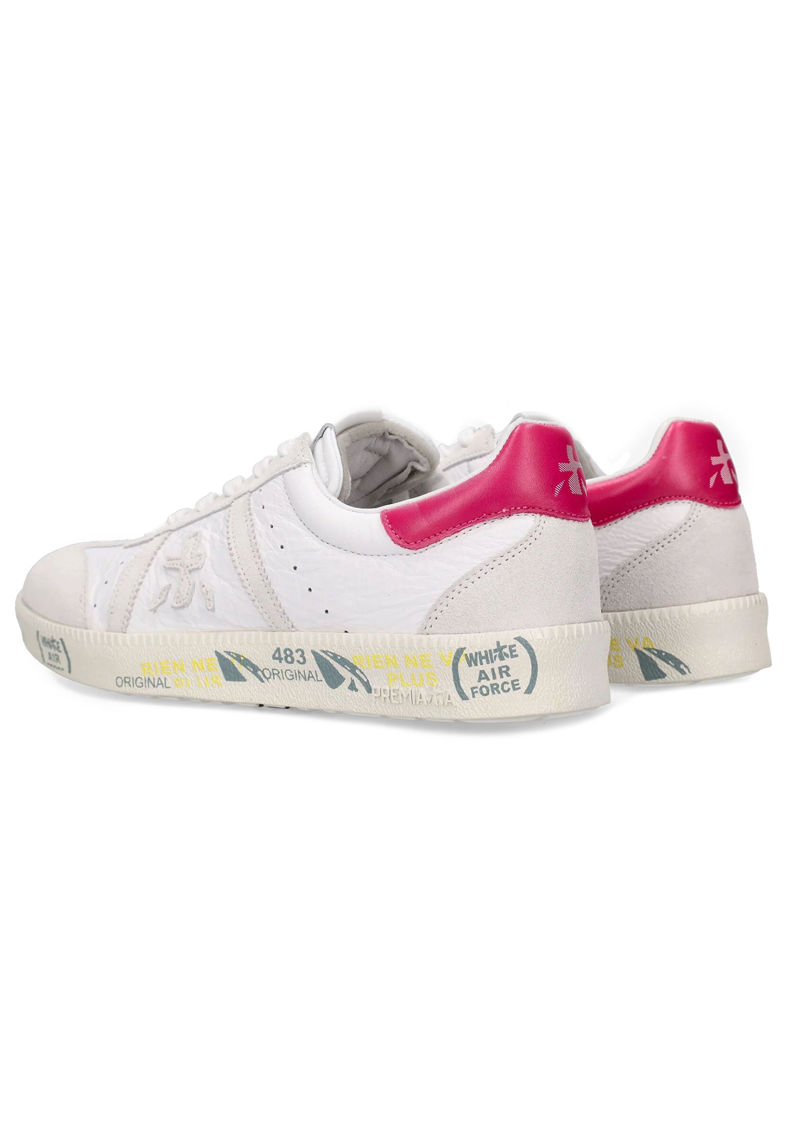 Sneakers PREMIATA Color: white (Code: 4176) in online store Allure
