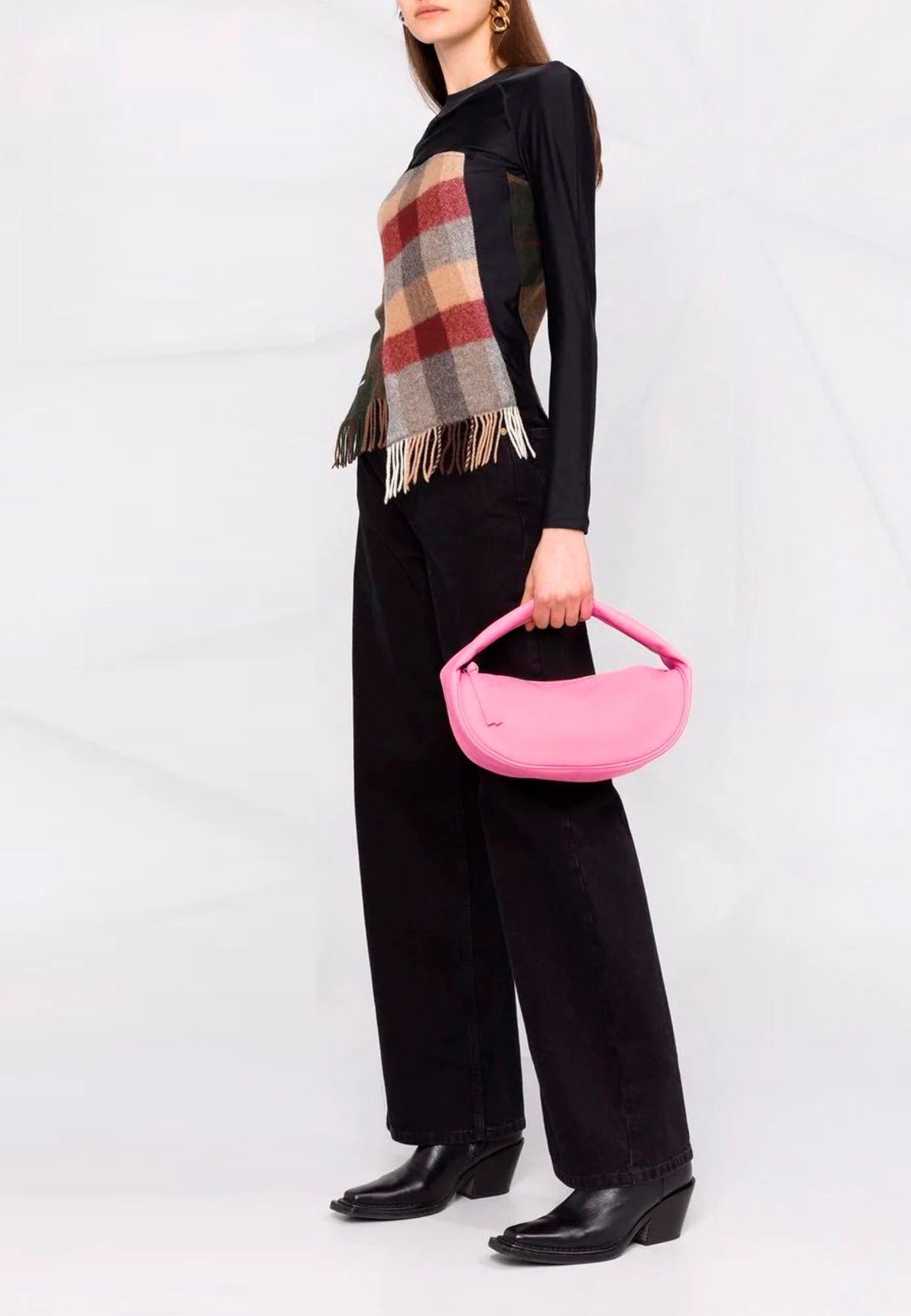 Shoulder Bag BY FAR Color: pink (Code: 601) in online store Allure