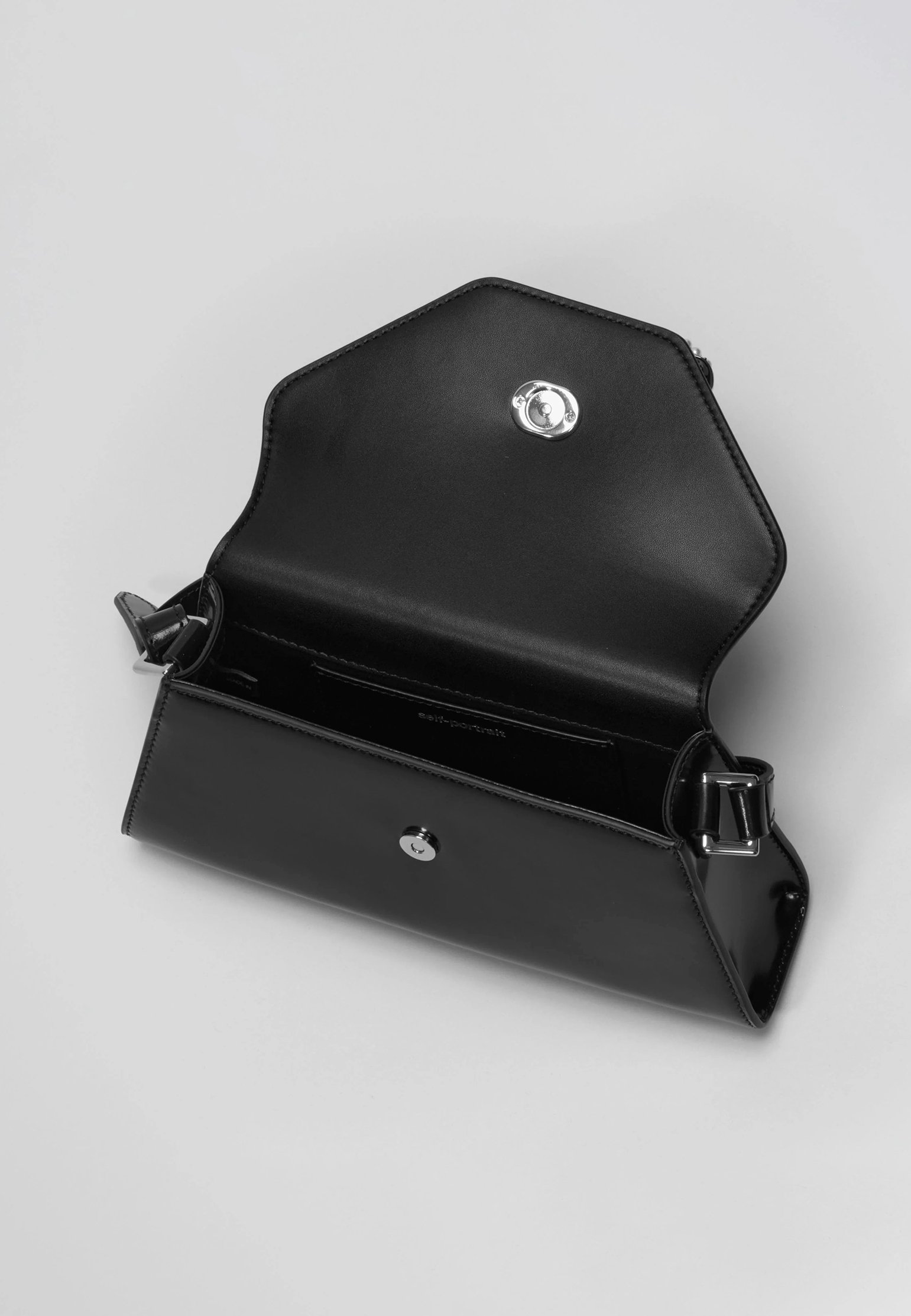 Bag SELF-PORTRAIT Color: black (Code: 1785) in online store Allure