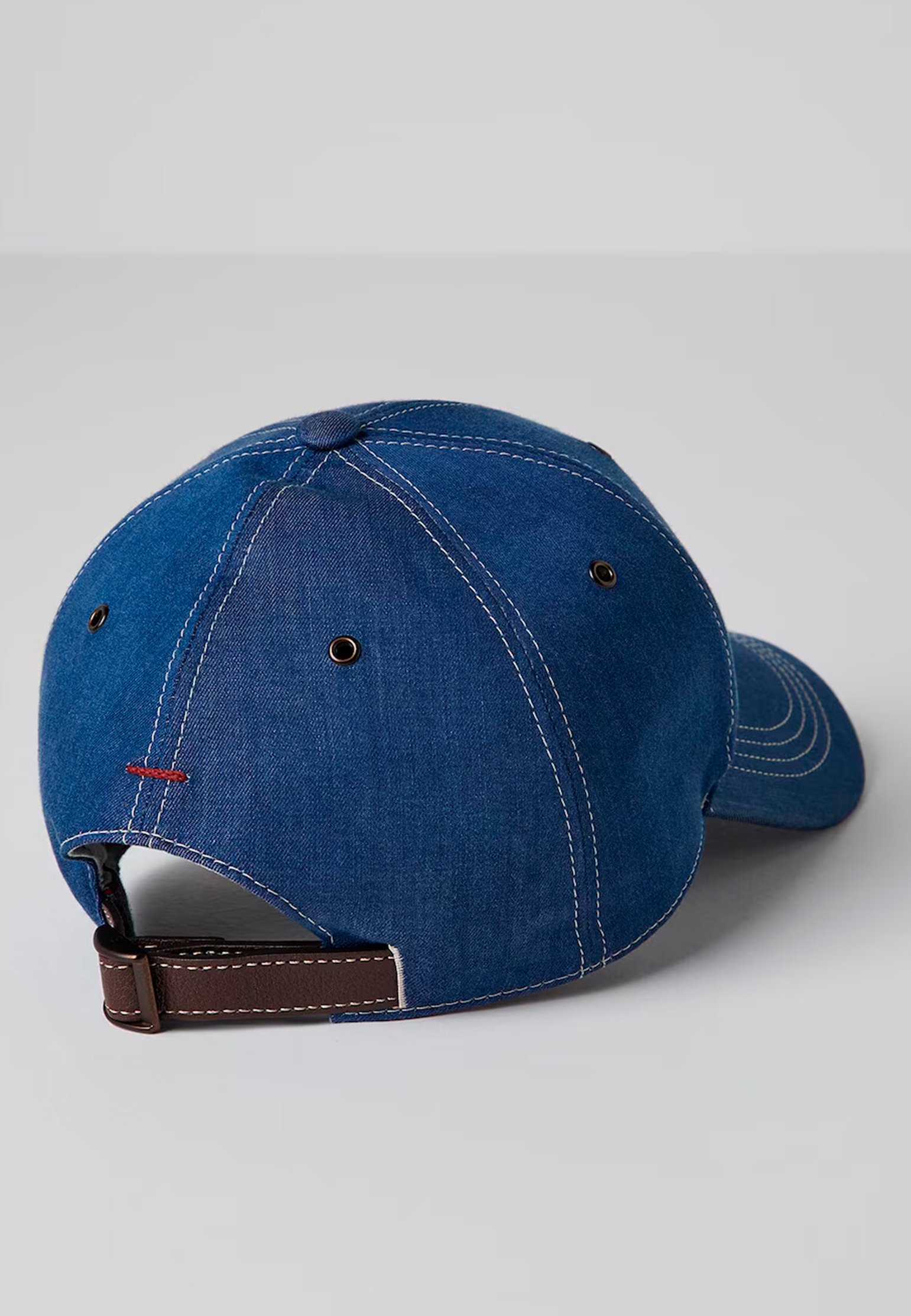 Bonnet BRUNELLO CUCINELLI Color: blue (Code: 1843) in online store Allure