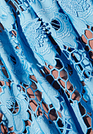 Dress SELF-PORTRAIT Color: blue (Code: 1794) - Photo 4