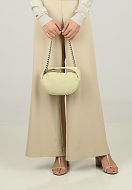 Shoulder Bag BY FAR Color: olive (Code: 599) - Photo 6