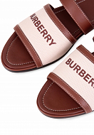 Sandals BURBERRY Color: brown (Code: 946) - Photo 4