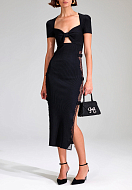 Dress SELF-PORTRAIT Color: black (Code: 1778) - Photo 1