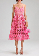 Dress SELF-PORTRAIT Color: pink (Code: 1796) - Photo 1