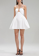 Dress SELF-PORTRAIT Color: white (Code: 1759) - Photo 2