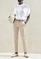 Pants BRUNELLO CUCINELLI Color: beige (Code: 614) - Photo 4