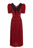 Dress ALLESANDRA RICH Color: red (Code: 817) - Photo 1