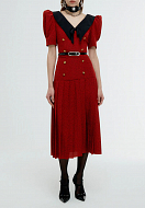Dress ALLESANDRA RICH Color: red (Code: 817) - Photo 2