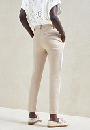 Pants BRUNELLO CUCINELLI Color: beige (Code: 614) - Photo 2